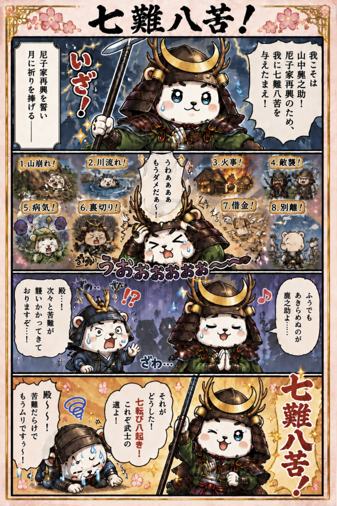 七難八苦！